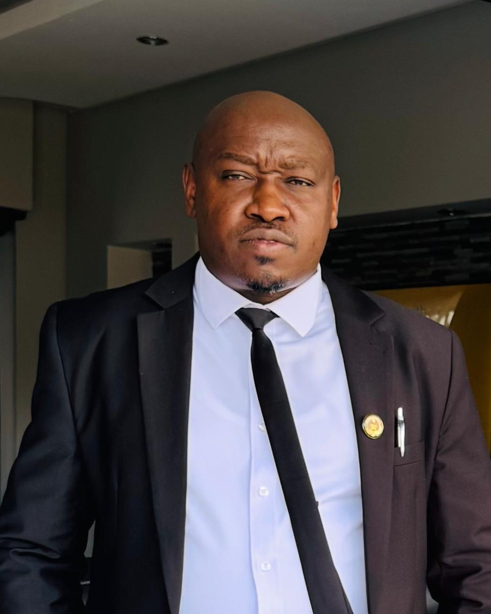Founder Nkosinathi Maseko in formal portrait